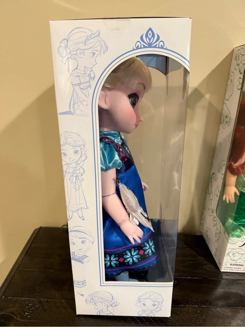 Disney Animators' Collection 16” Elsa Blue Doll - Kids Toy